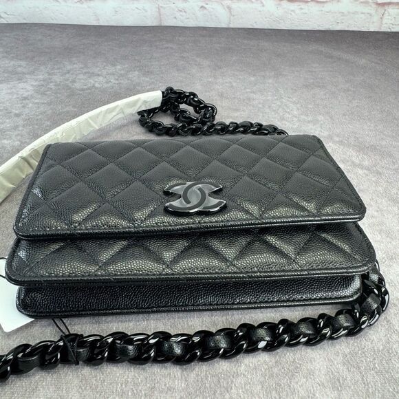 Chanel NEW Caviar My Everything Wallet on a Chain - Picture 6 of 16